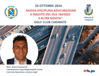 25 Ottobre 2024  &quot;NUOVA DISCIPLINA ASSICURAZIONE A SEGUITO DEL DLG 184/2023 E ALTRE NOVITA&#039; &quot;